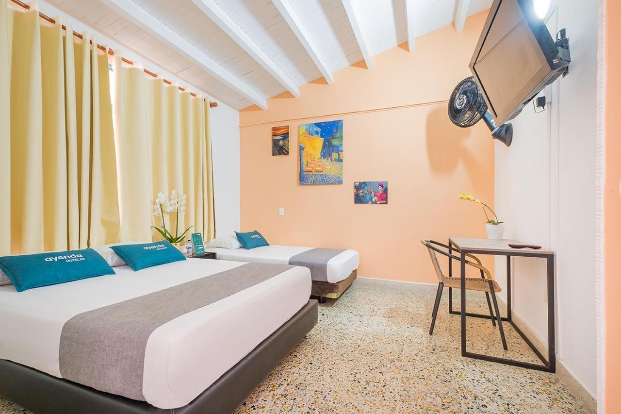 Casa De Pinos Hotel 布卡拉曼加 外观 照片